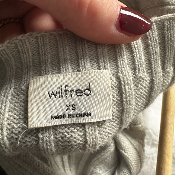 Wilfred 55/45% Wool/Cotton Camisole - Grey Size XS - Picture 3 of 3